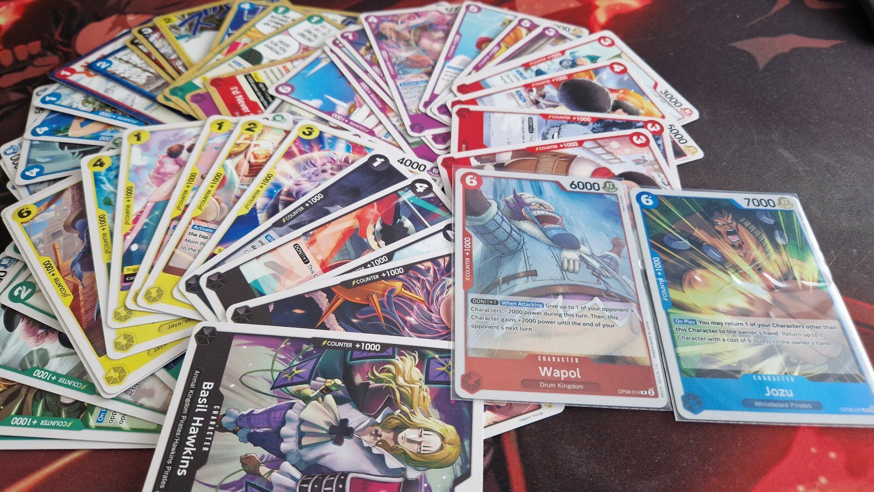 Bandai Sammelbilder & Trading cards: One Piece OP-08 Sammlung mit ca. 50 Karten inkl. 2 Rare – Neu (gemäss Beschreibung) aus Zürich von kefmaster 1