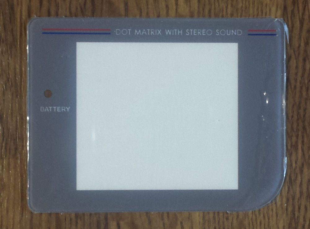 Sega Game Gear Ersatzdisplayscheibe (Glas