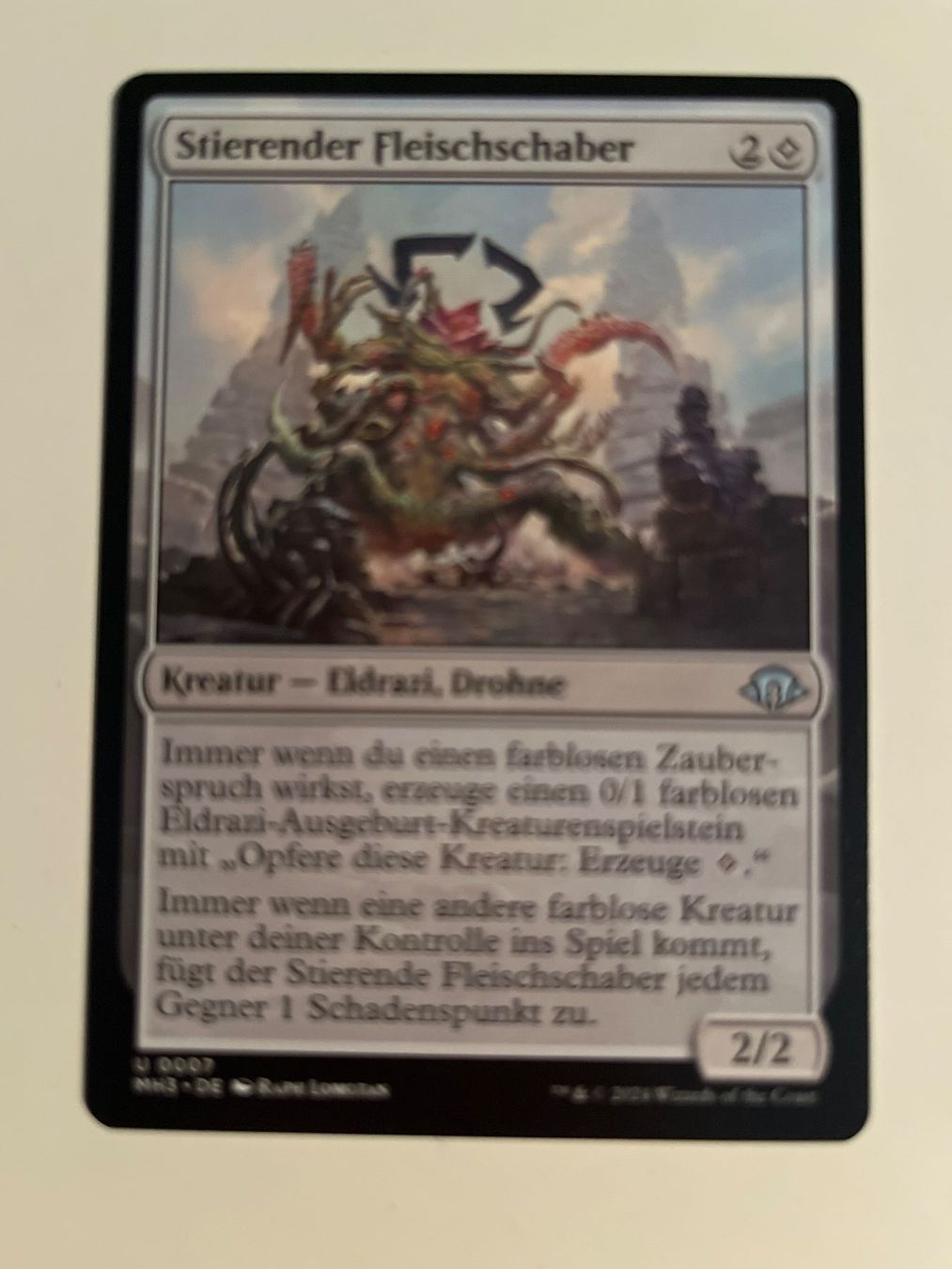 Magic The Gathering Carte collezionabili: 1 x Stierender Fleischschaber - Magic: The Gathering - MtG – Usato da Kriens venduto da Shadi1980