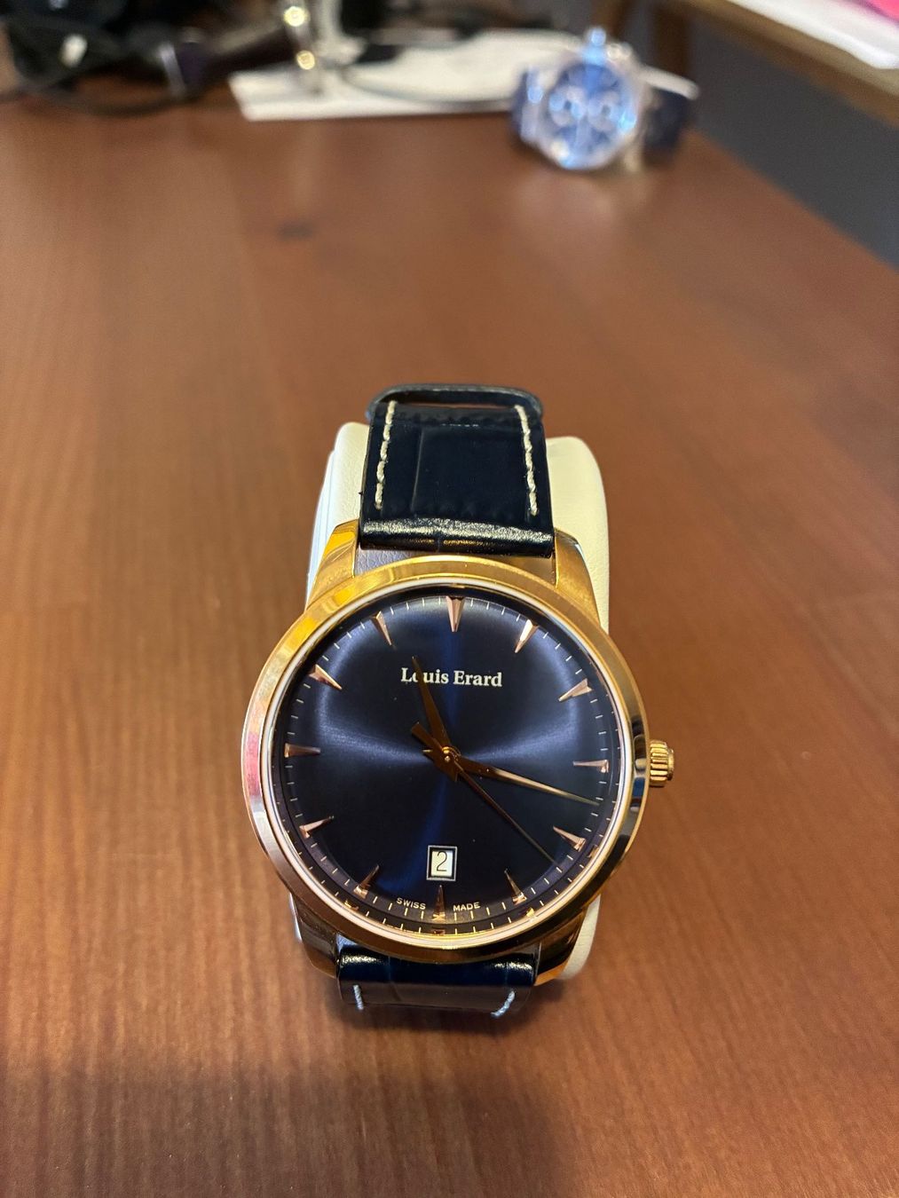 Louis Erard Orologi: Herrenuhr Louis Erard "Heritage" – Usato da Frieswil venduto da Maettu62 1