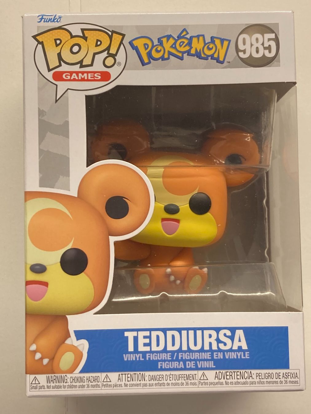 Funko Figuren: FUNKO POP! POKEMON 985 TEDDIURSA  new – Neu (gemäss Beschreibung) aus Vezia von Aquarius_Age 1