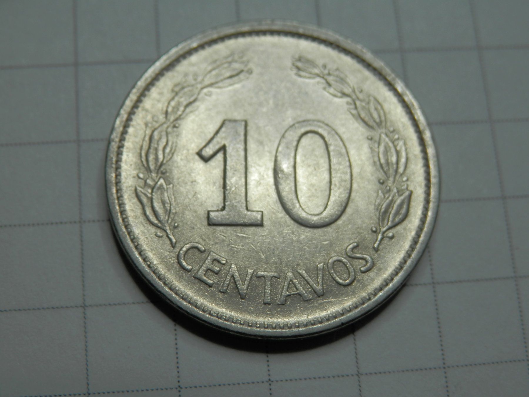 Tutti le monete: Ecuador  10 Centavos, 1972 – Usato da Weiach venduto da weiach81 1