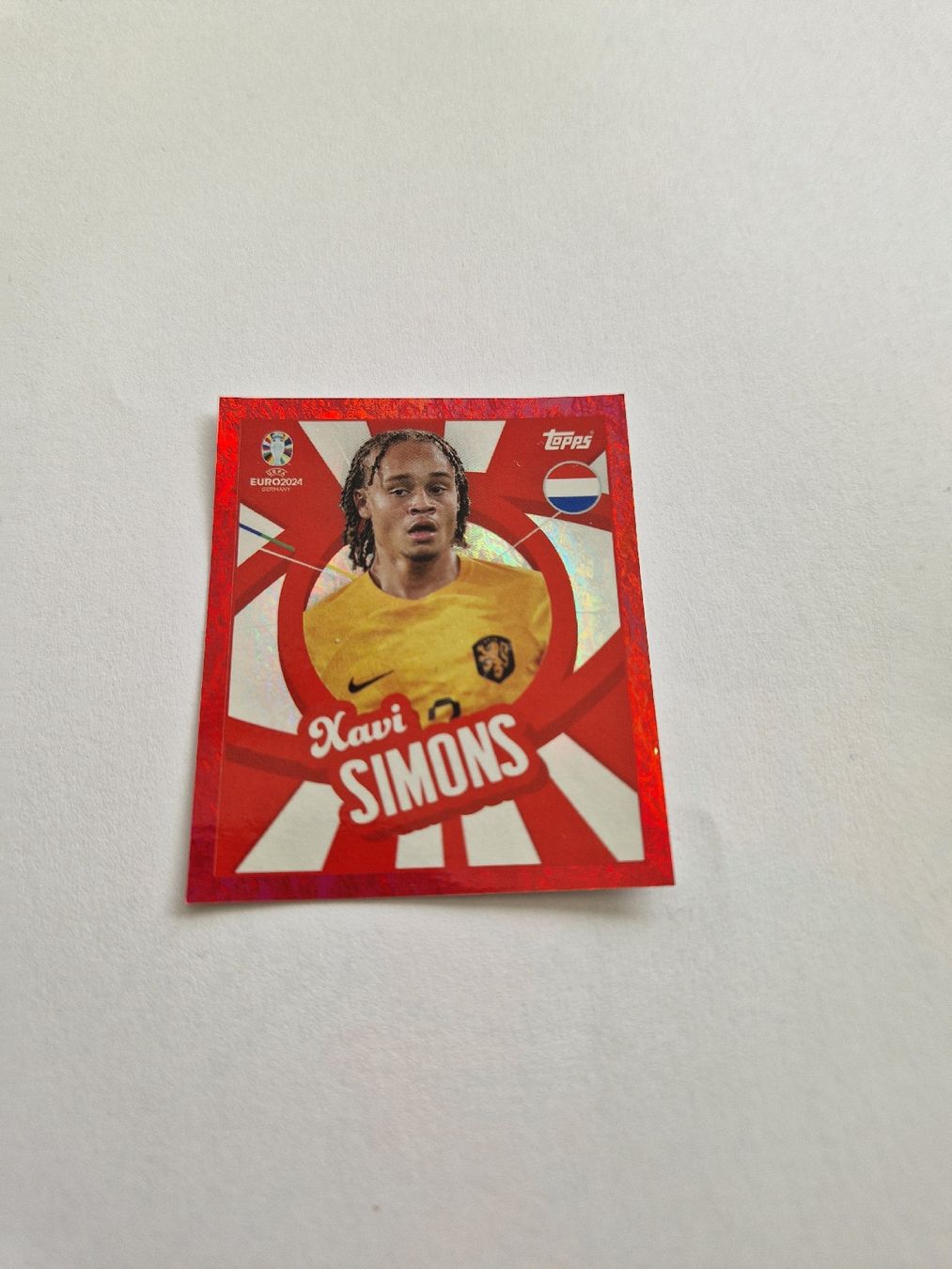 Topps Carte collezionabili: Topps Euro 2024 - PTW NED - Xavi Simons – Nuovo (secondo la descrizione) da Romont FR venduto da raj_sjv9 1