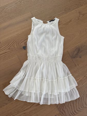 Zara Kleid, Gr. XS, Sommerlich, luftig, weiss, Top Zustand