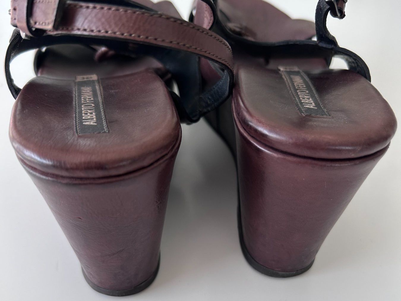 Navyboot Damenschuhe: Alberto Fermani Plattform Sandalen – Gebraucht aus St. Gallen von look-twice 4