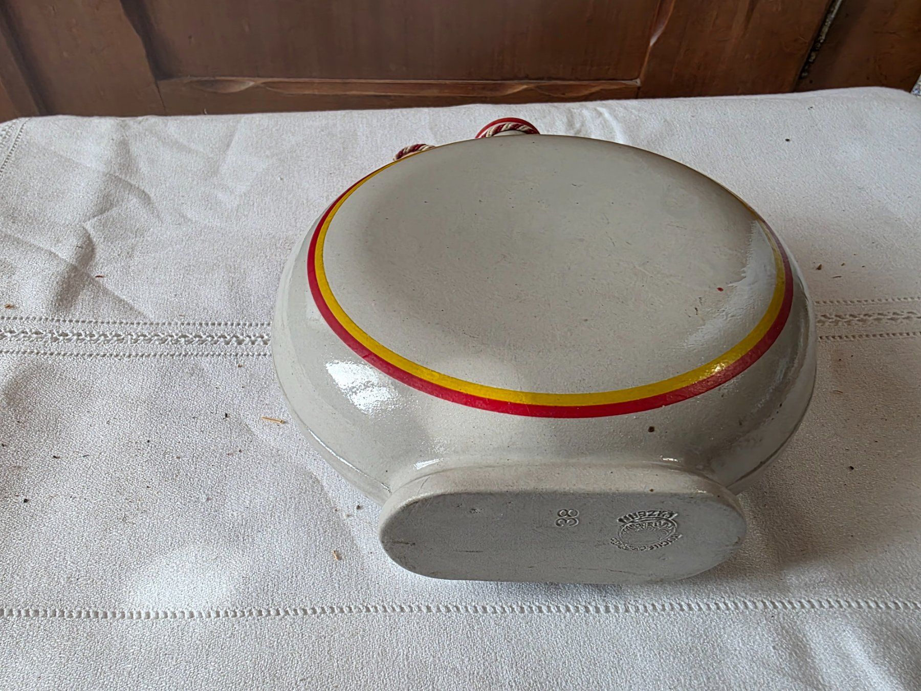Bottiglie: antike Steingut Flasche VK 1939 Buchecker Luzern – Usato da Walterswil BE venduto da Lonitti 7