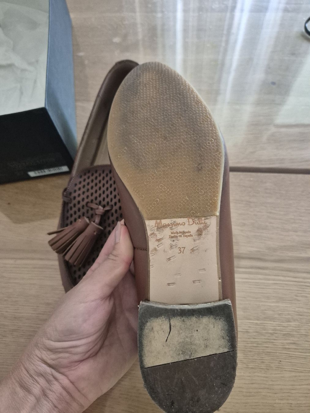 Massimo Dutti Scarpe da donna: Massimo Dutti Slipper, Gr. 37, Fransen - Top Zustand! – Usato da Winterthur venduto da ann_7lxx 5