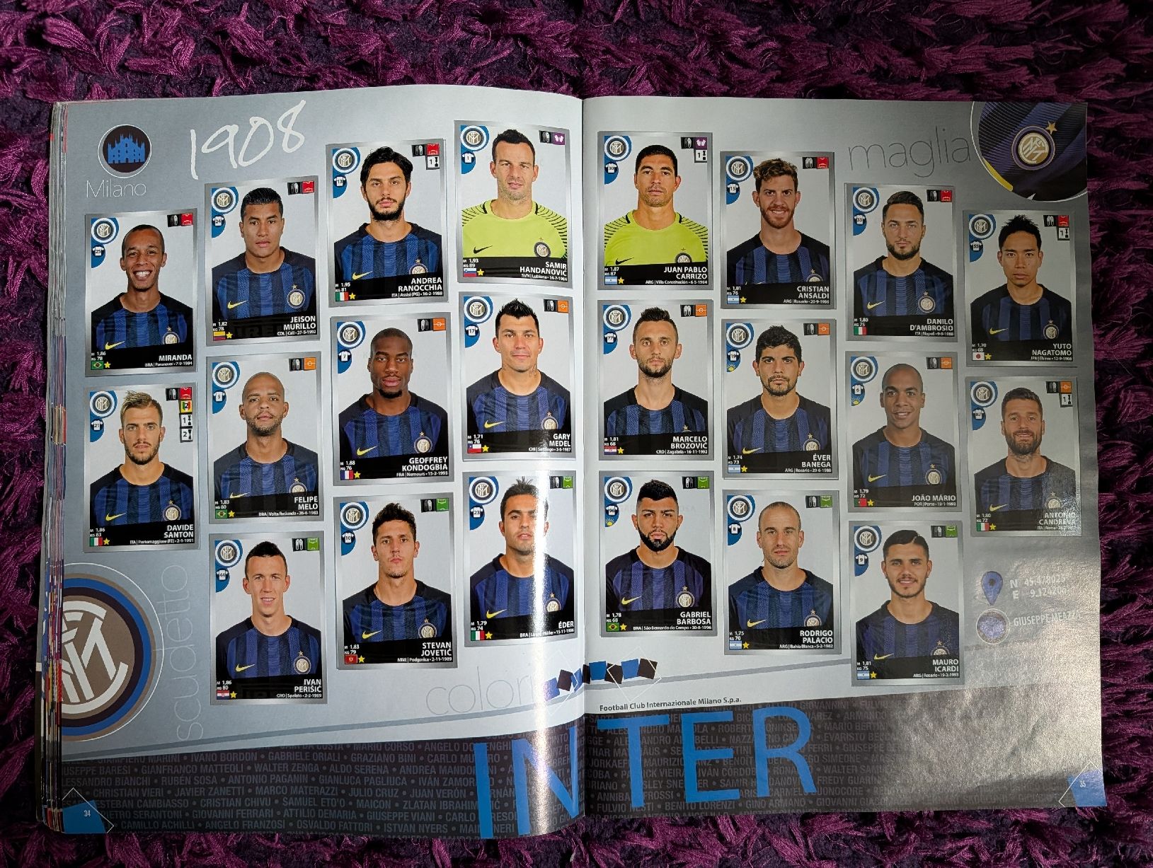 Panini Album: Album Panini Calciatori 2016-2017 – Usato da Thônex venduto da Dg5 1