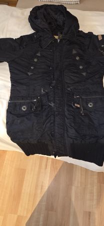 Khujo Winterjacke Schwarz Grösse XXL(M) mit Kapuze 