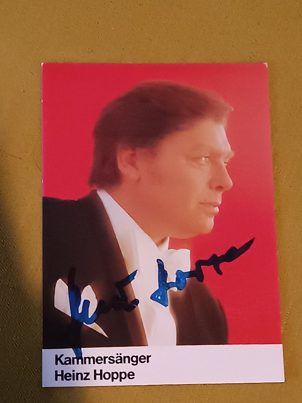 Autografi: Heinz Hoppe – Usato da Menziken venduto da Artographs