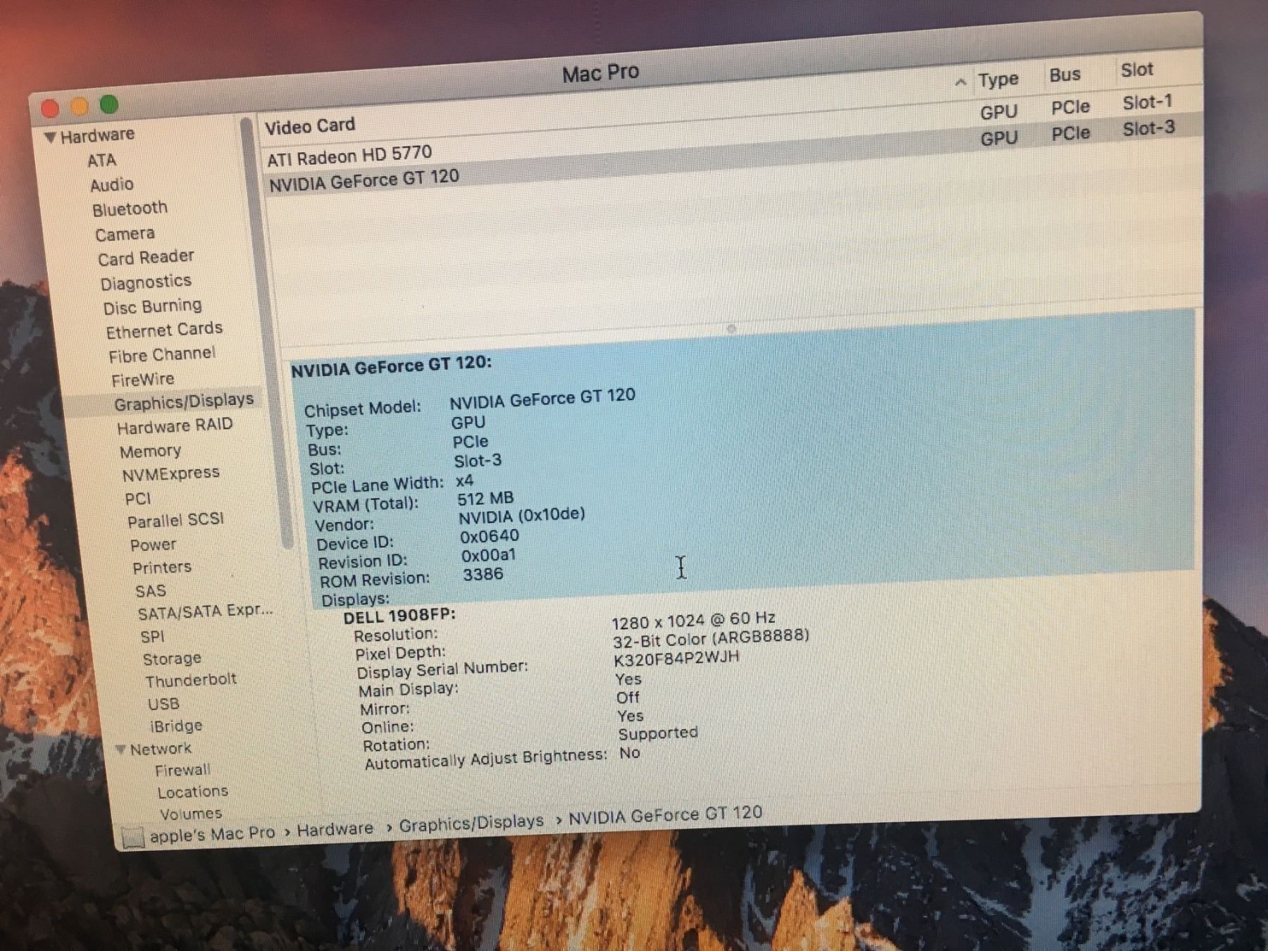 Schede grafiche: Nvidia GeForce GT 120 512 MB – Usato da St. Margarethen TG venduto da Mac-PC 2