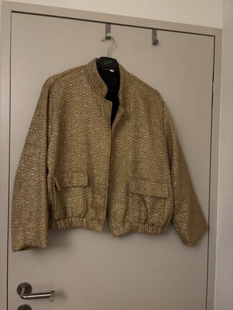 Goldene Jacke, neuwertig, Grösse L