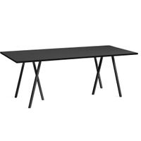 Original Hay Loop Tisch - Schwarz 180 x 90 cm