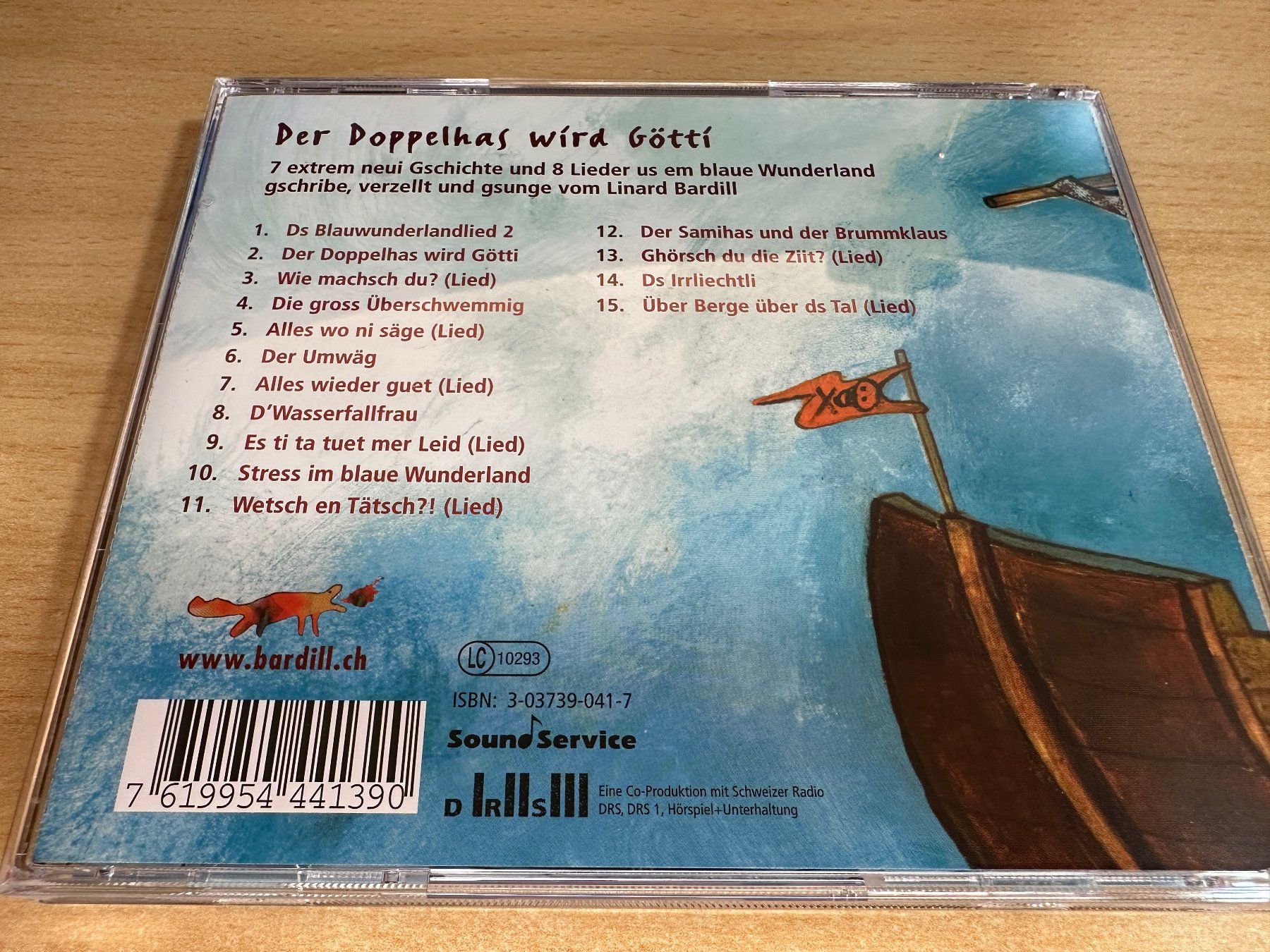 CD: Y3 Bardill Linard - Der Doppelhas Wird Götti – Usato da Rikon im Tösstal venduto da Alpenmutz 1