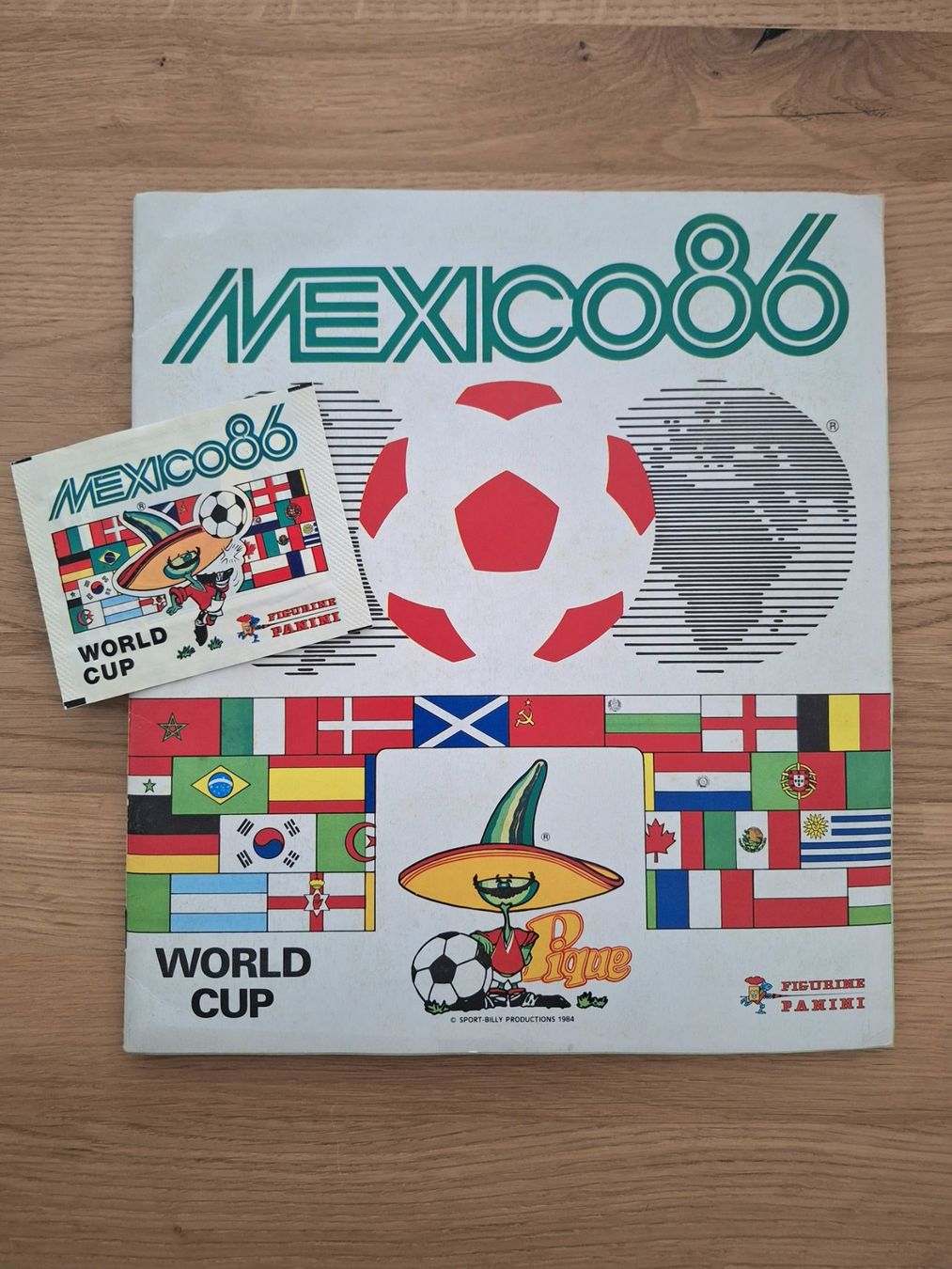 Panini Alben: PANINI WORLD CUP 1986 – Gebraucht aus St. Gallen von Matrix023