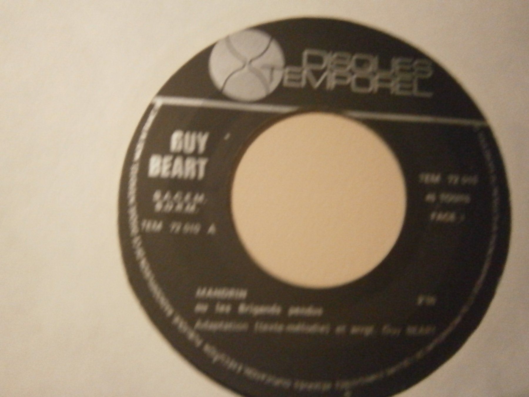 Vinyles: Vinyl-Single Guy Beart - Mandrin – D'occasion à Langenthal par Modo39
