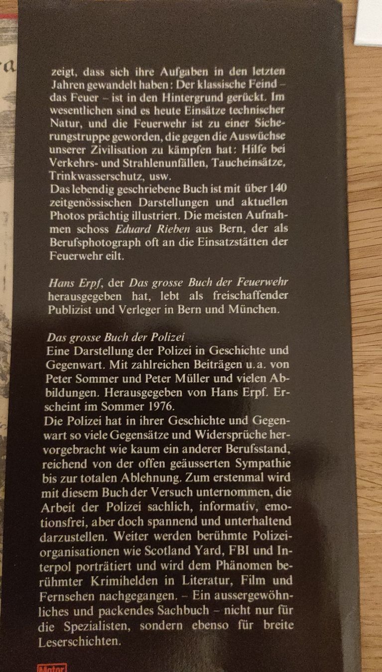 Bücher: Feuerwehr – Gebraucht aus Sigriswil von Ricola1977 2