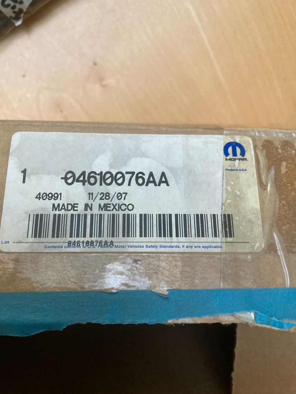 Jeep Tutti pezzi di ricambio auto: Sitzheizung Jeep Compass Mopar 04610076AA – Nuovo e nell'imballaggio originale da Cham venduto da WB2223 5