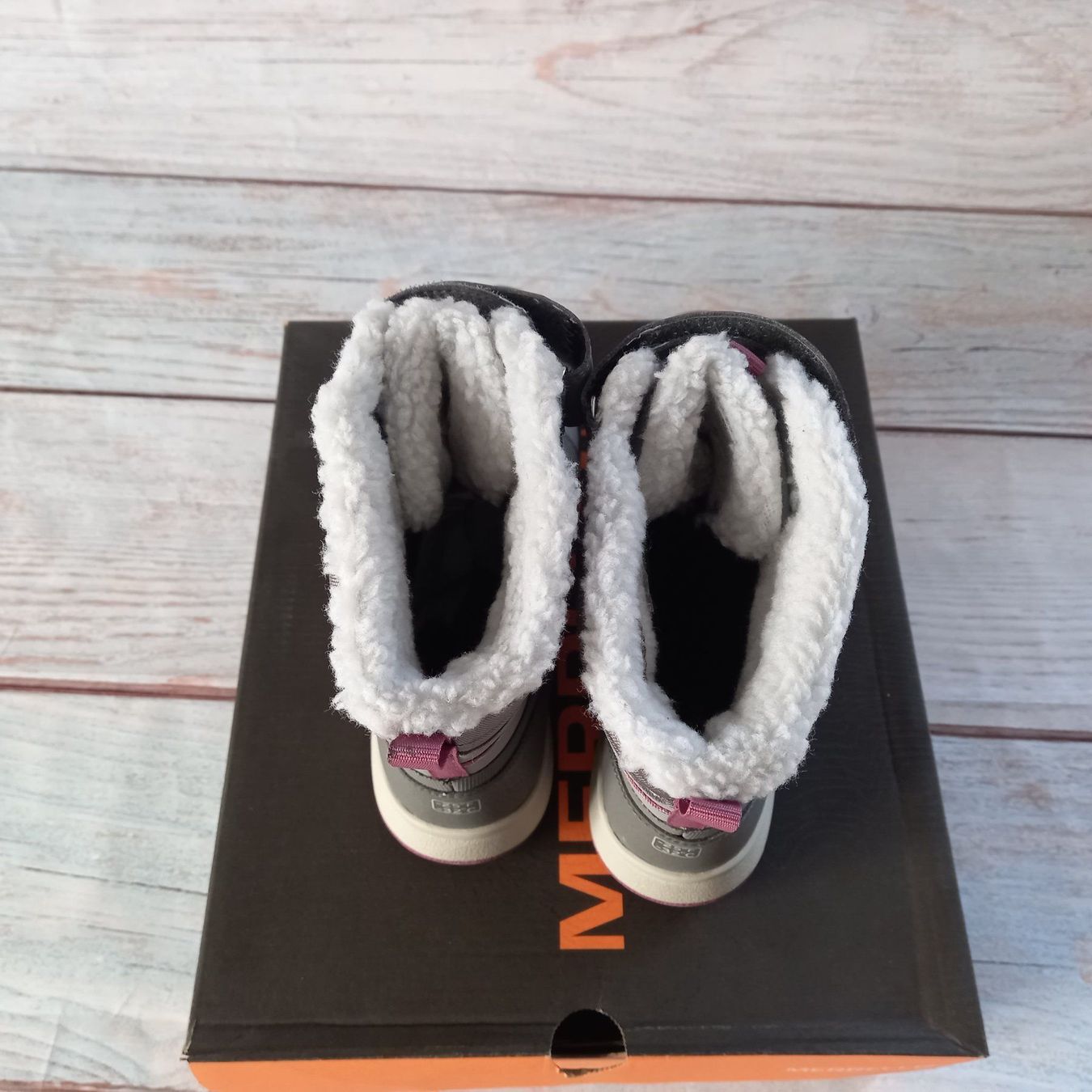 Merrell Scarpe per ragazze: Merrell Snow Crush 2.0 Gr.36 Grau Neu – Nuovo (secondo la descrizione) da Schweizersholz venduto da freyle1 5