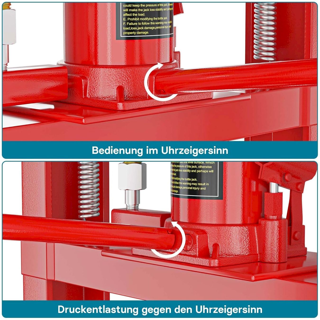 Tutti gli attrezzi: Wiltec 12T Profi Werkstattpresse – Nuovo e nell'imballaggio originale da Bottighofen venduto da zaap 8