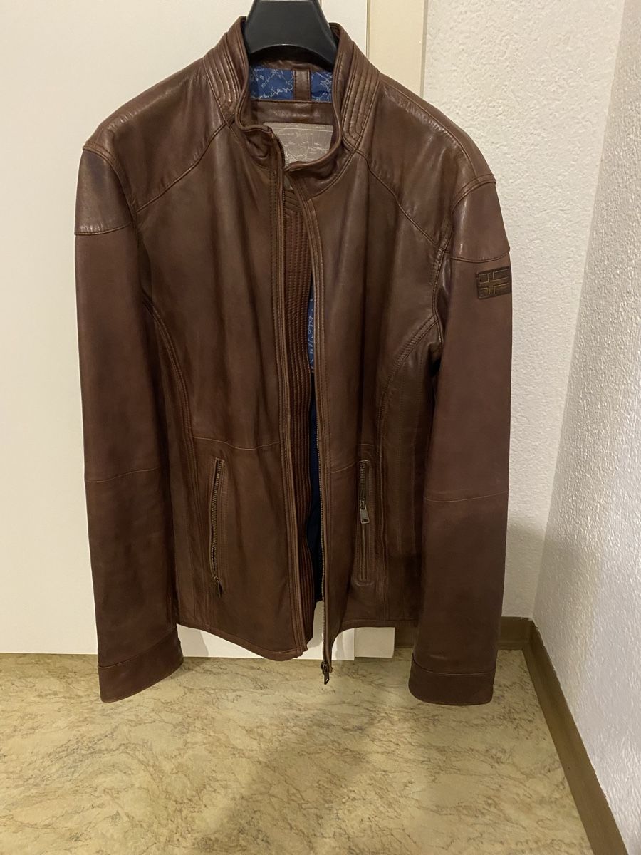 Napapijri Giacche: Napapijri Lederjacke – Usato da Zug venduto da high1970 3