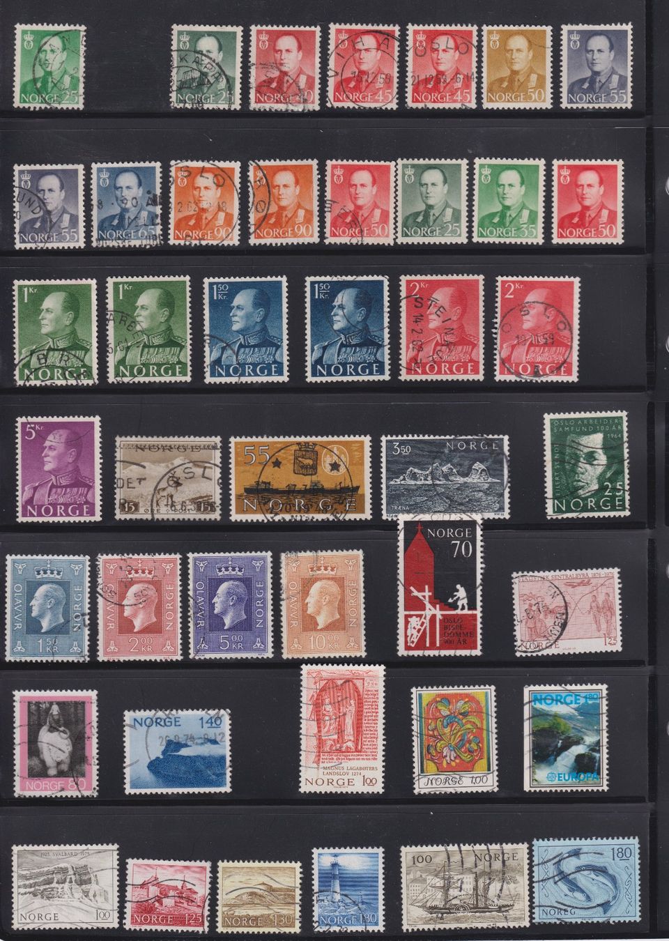 Alle Briefmarken: Norwegen divers – Gebraucht aus Bellach von qsearch