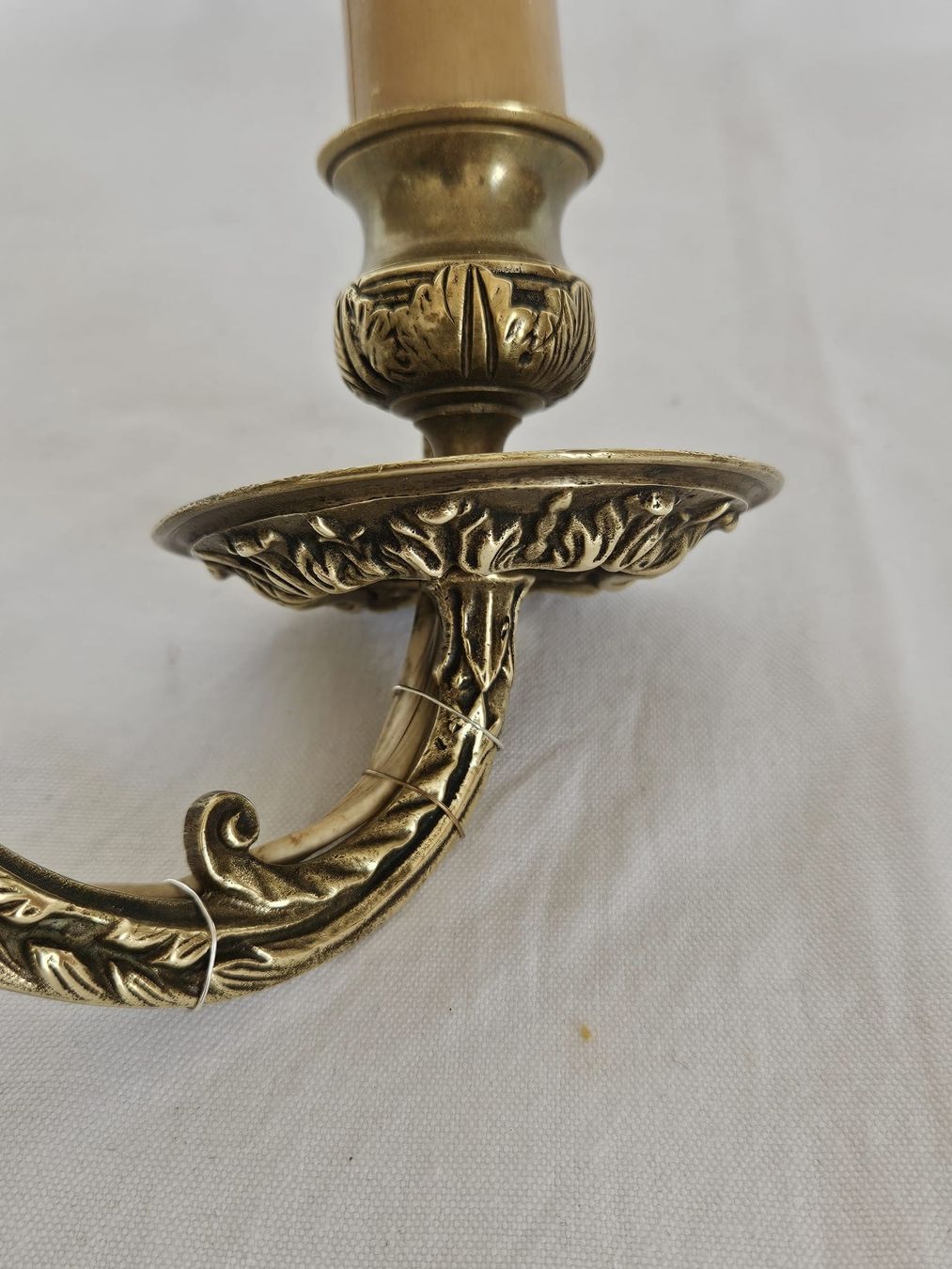Lampes: Antike Wandlampe / Messing – D'occasion à Werthenstein par Marsche1 5
