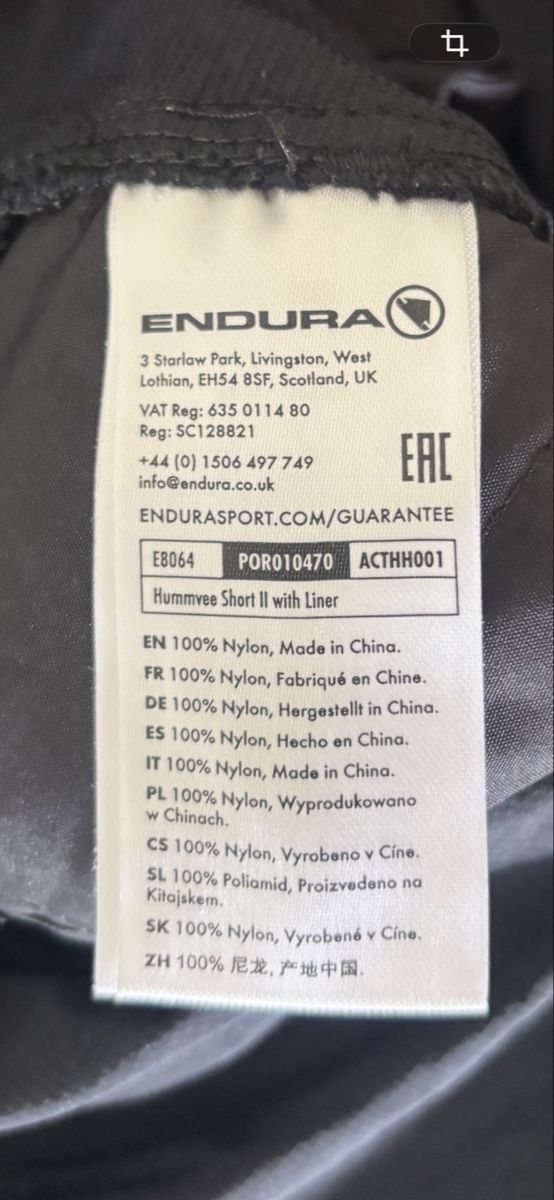 Endura Pantalons: Endura Hummvee Short II mit Liner – D'occasion à Küssnacht am Rigi par Duwir 3