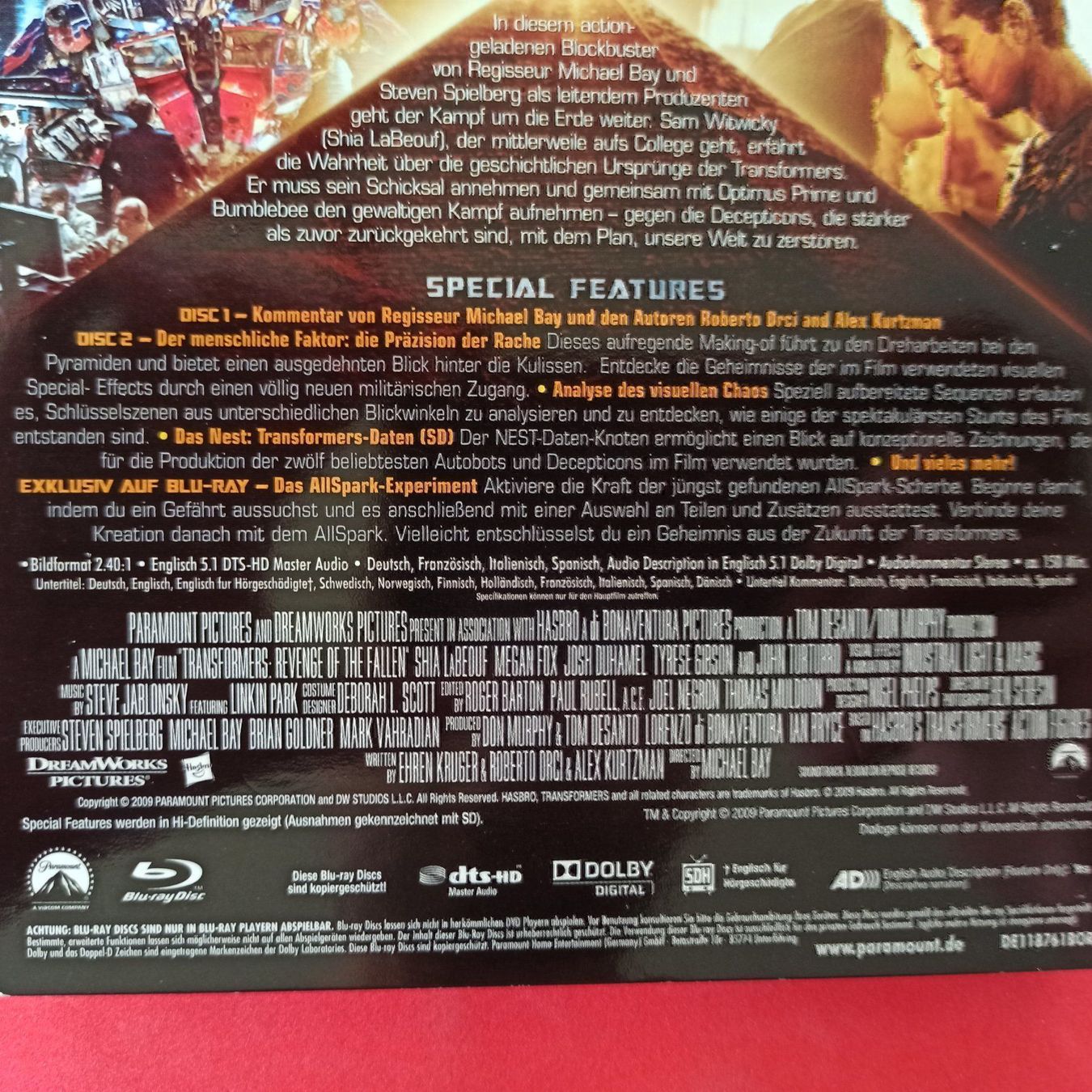 Tutti i DVDs: Transformers Die Rache - Special Edition – Usato da Dübendorf venduto da kb86_MOVIE 2