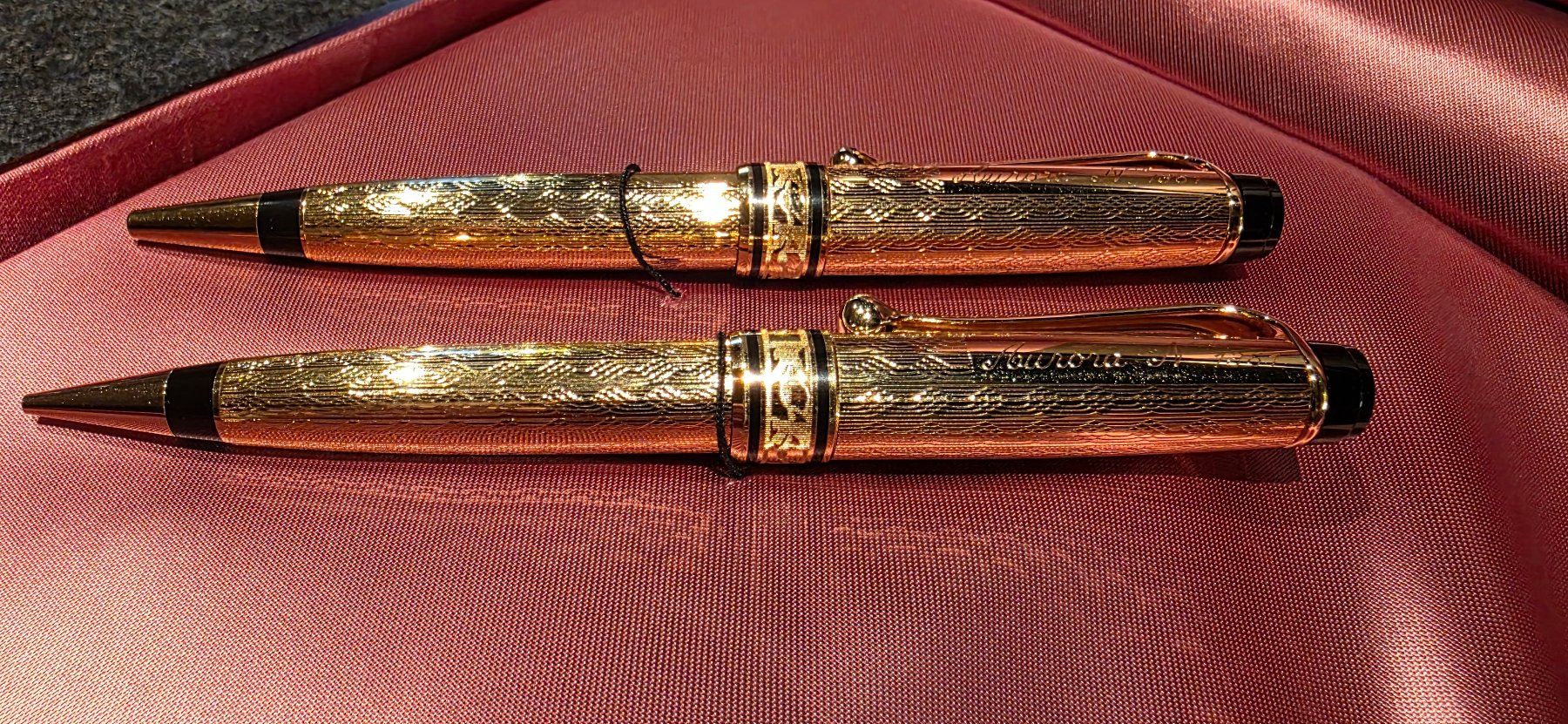 Aurora Penna & Evidenziatori: Kugelschreiber  und Bleistift von Aurora – Nuovo e nell'imballaggio originale da Niederbuchsiten venduto da Haeschmi 1