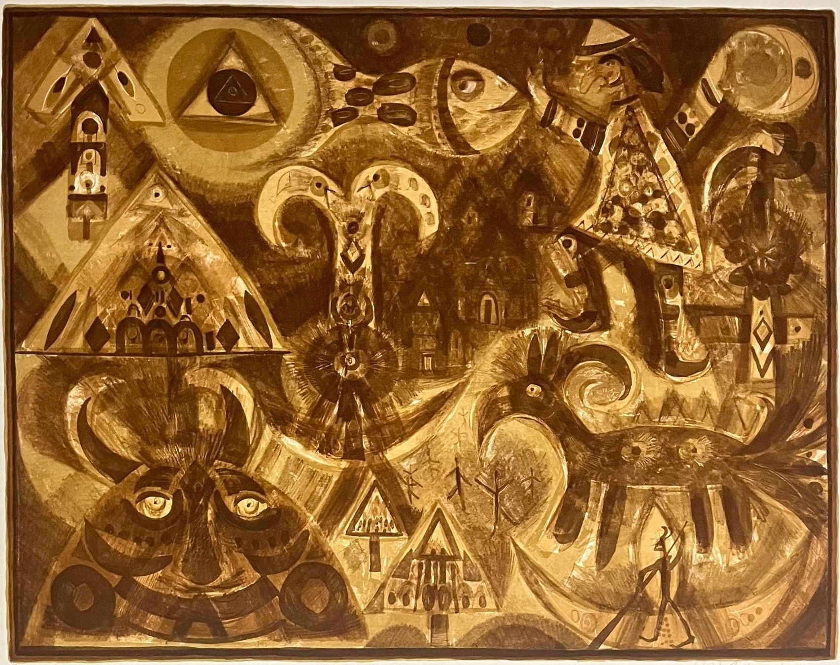 Grafica & Litografie: HANS RUDOLF STRUPLER GROSSE LITHOGRAPHIE SIGNIERT NUMMERIERT – Usato da Gersau venduto da kunst-online 2