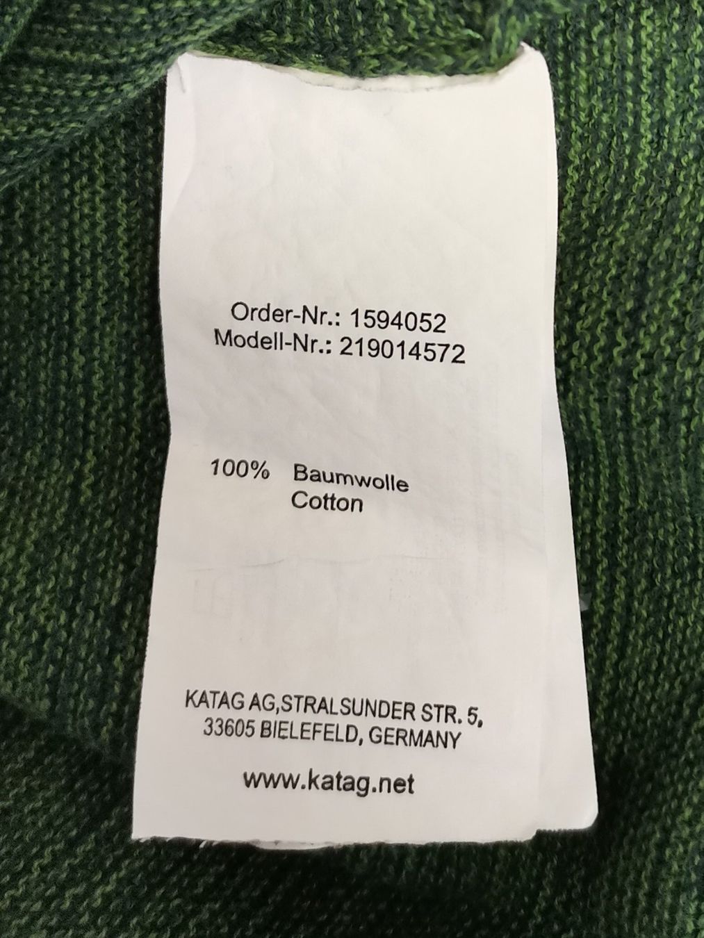 Maglioni & Felpe: BASEFIELD Herrenpullover XL Grün – Usato da Schaffhausen venduto da Restwert_SH 7