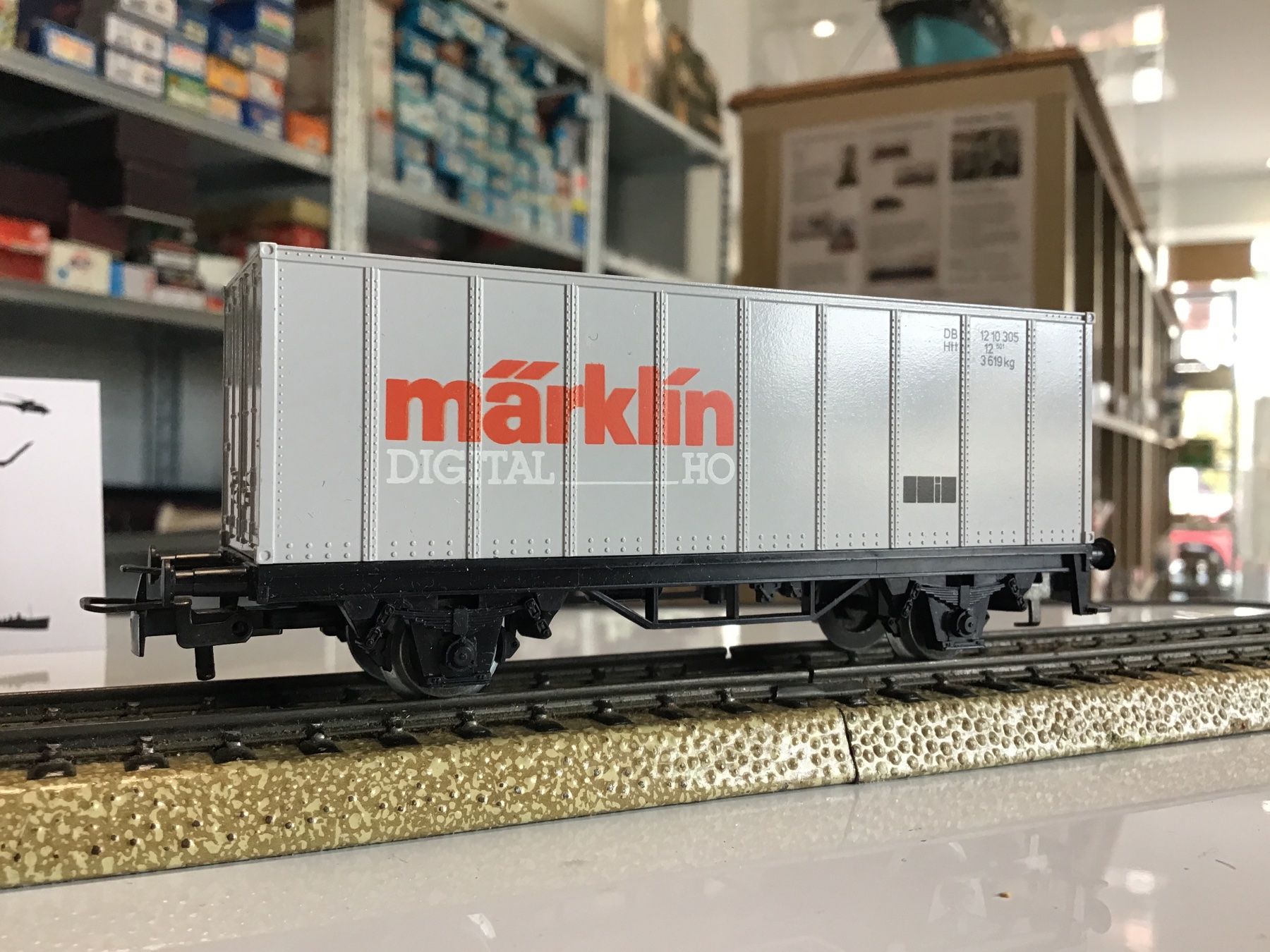 Märklin Modellini di ferrovie: Märklin Güterwagen HO – Usato da Männedorf venduto da Modell-Spezialisten