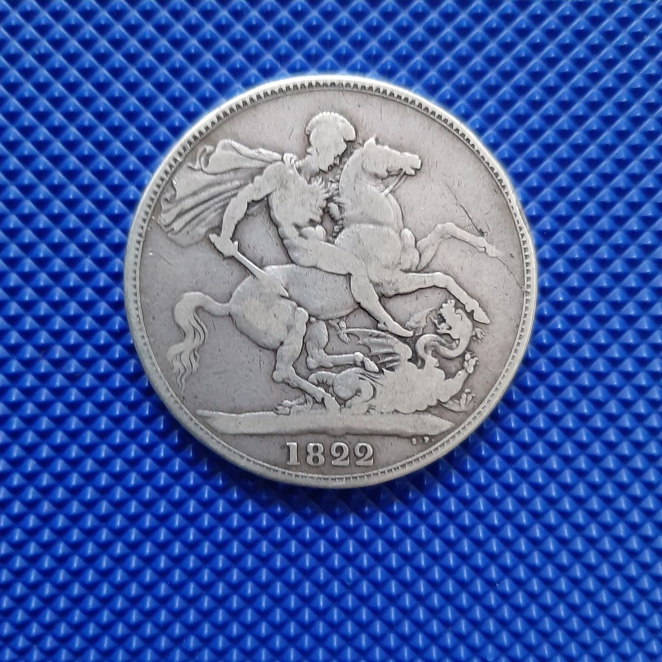Alle Münzen: 1 Crown 1822 George IIII – Gebraucht aus Carouge GE von cecob0909