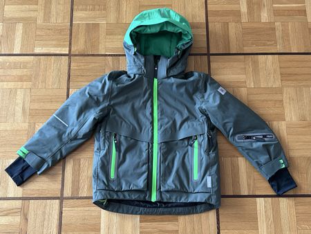 Kinderjacke Skijacke Reima Grösse 104 grau/grün neu