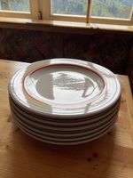 Set Teller "Bugatti Gioia" 6 Stk. wie neu, Frühlings-Deko (5