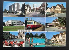 GOSSAU SG, verschiedene Ansichten, Bahn