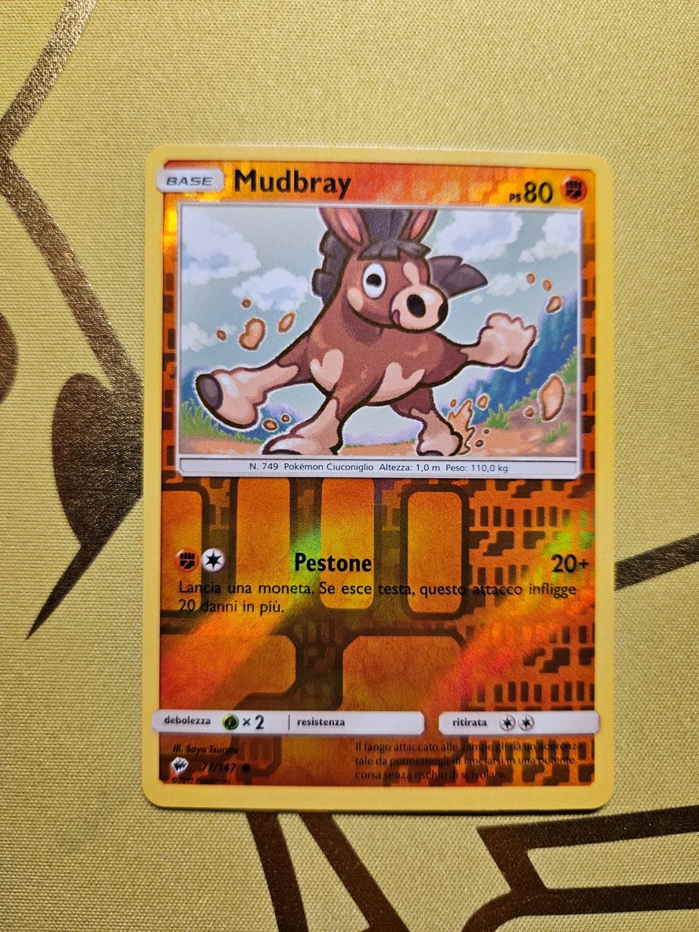 Pokémon Sammelbilder & Trading cards: Burning Shardows - Mudbray – Gebraucht aus Bellinzona von Pokemarco