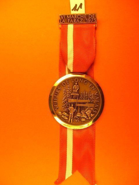 Medaglie: Medaille - Volksmarsch -Faraz 1975 – Usato da Glis venduto da Gliserhorn