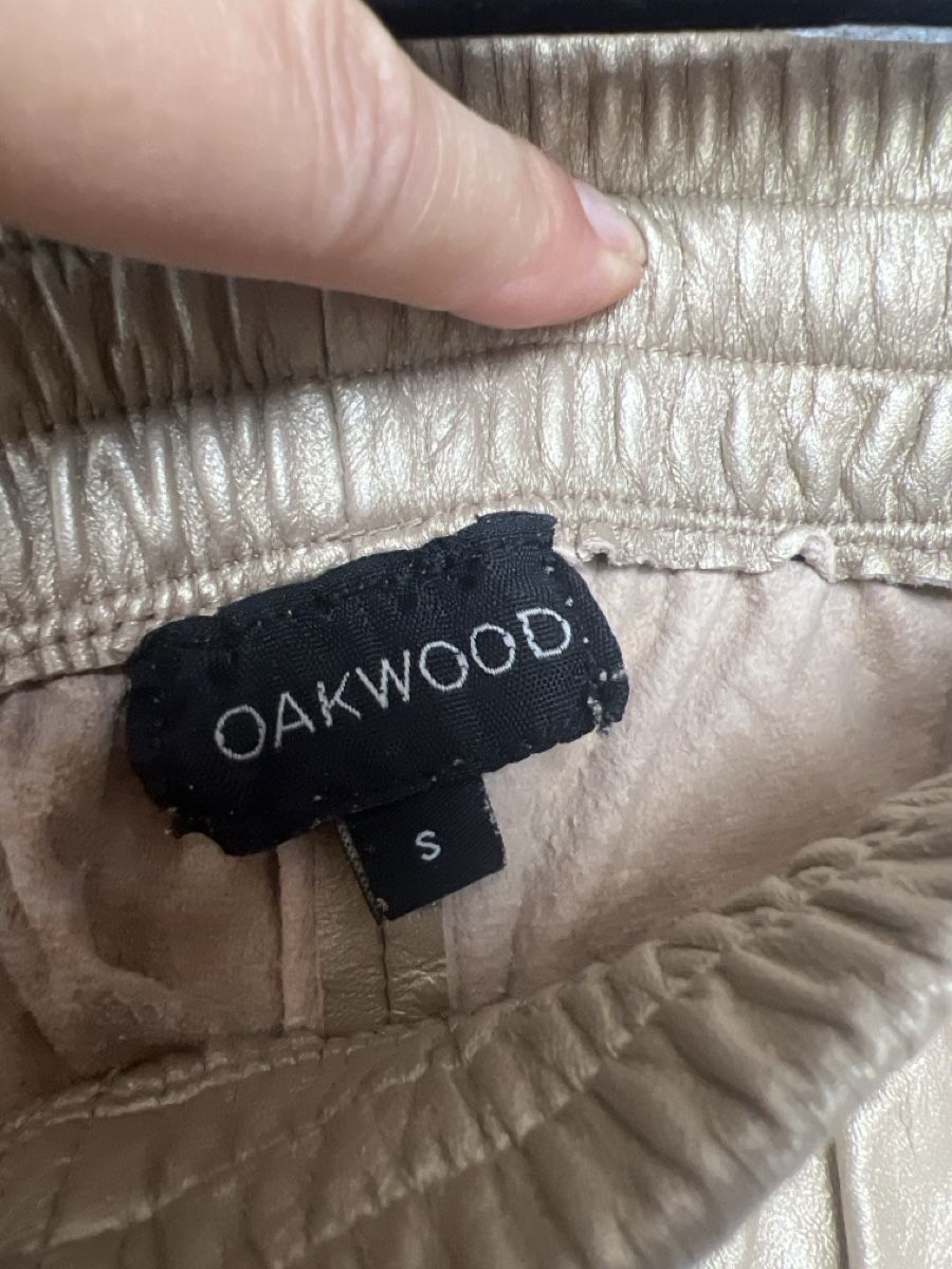 Pantaloni: Leder Oakwood Jogginghose gold  S – Usato da Luzern venduto da TIsabel 4