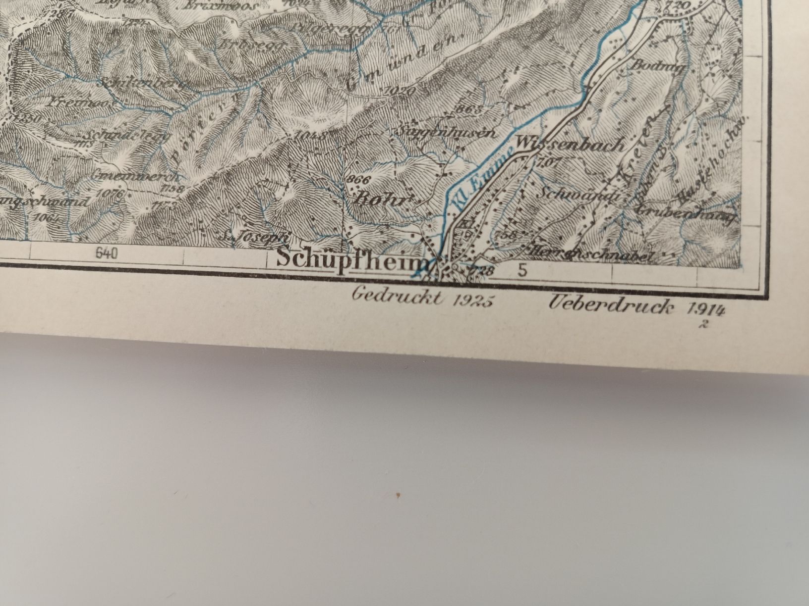 Cartine & Atlanti: Carte topographique Suisse Solothurn 1914 – Usato da Bex venduto da Canouille 5