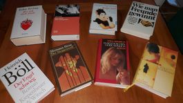 weltklasse schriftsteller, 8 bücher gebunden kartoniert