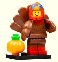 Lego Minifigur 71034 Serie 23, Turkey Costume col23-9