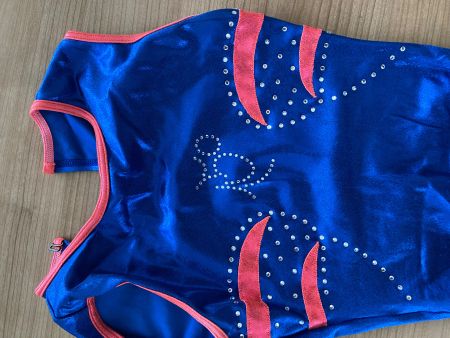 Turndress  blau/pink Glitzer Grösse S