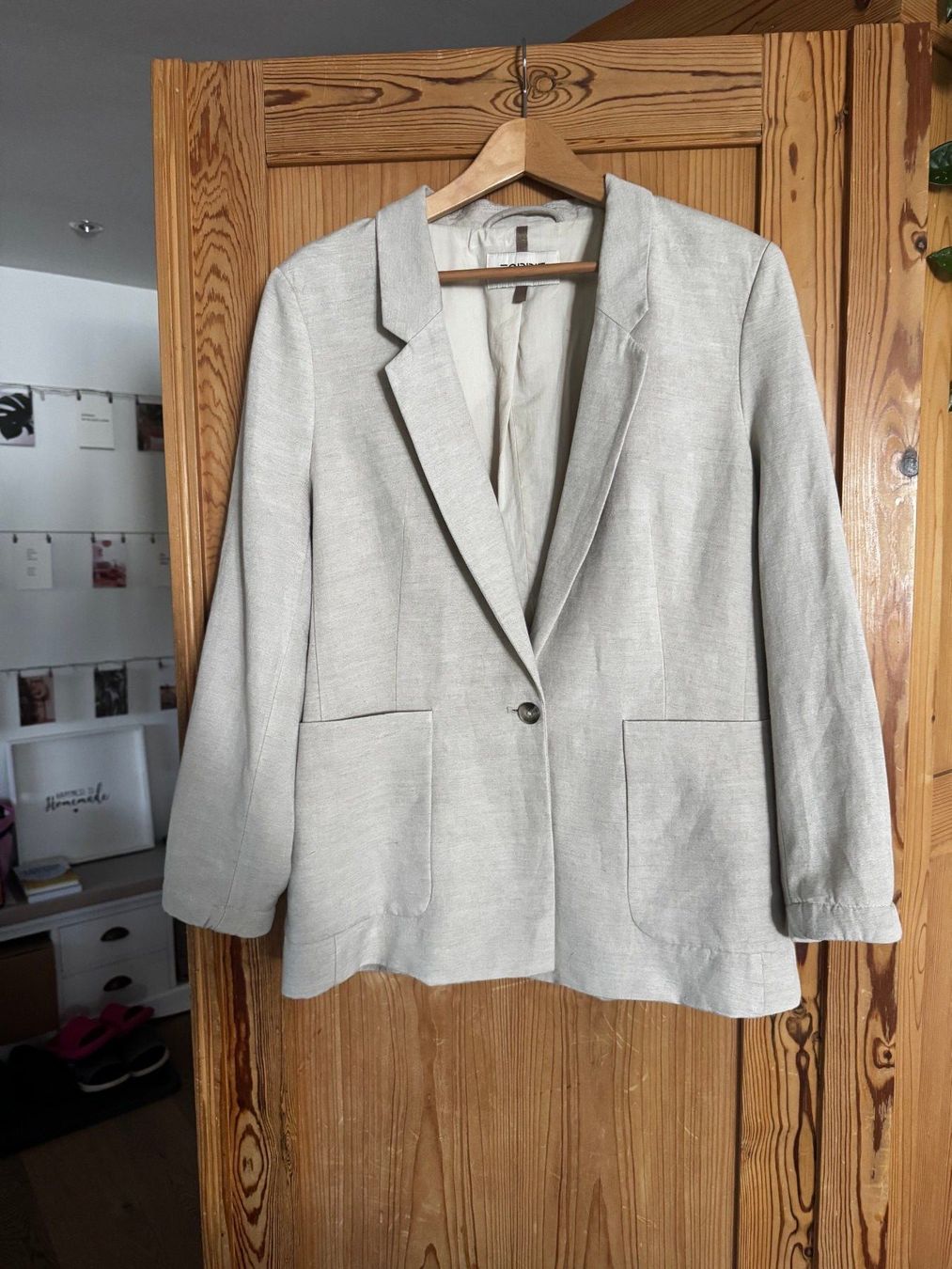 Esprit Giacche: Damenblazer Esprit, beige, Grösse 42 – Usato da Kallnach venduto da Abula