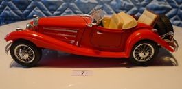 Modellauto Oldtimer rot guter Zustand Mercedes-Benz Typ500K