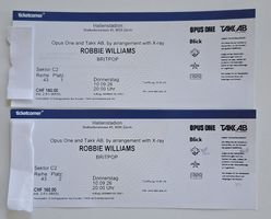 Robbie Williams Ticket