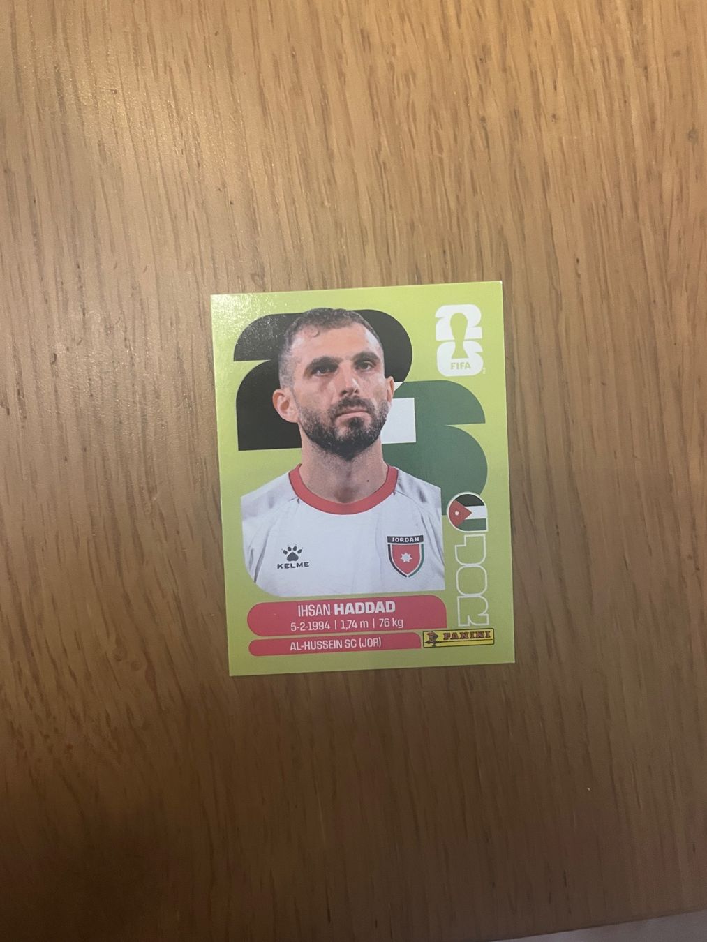 Panini Carte collezionabili: Panini Wm 2026 Sticker JOR:3 – Nuovo (secondo la descrizione) da Biel/Bienne venduto da RahelOpp