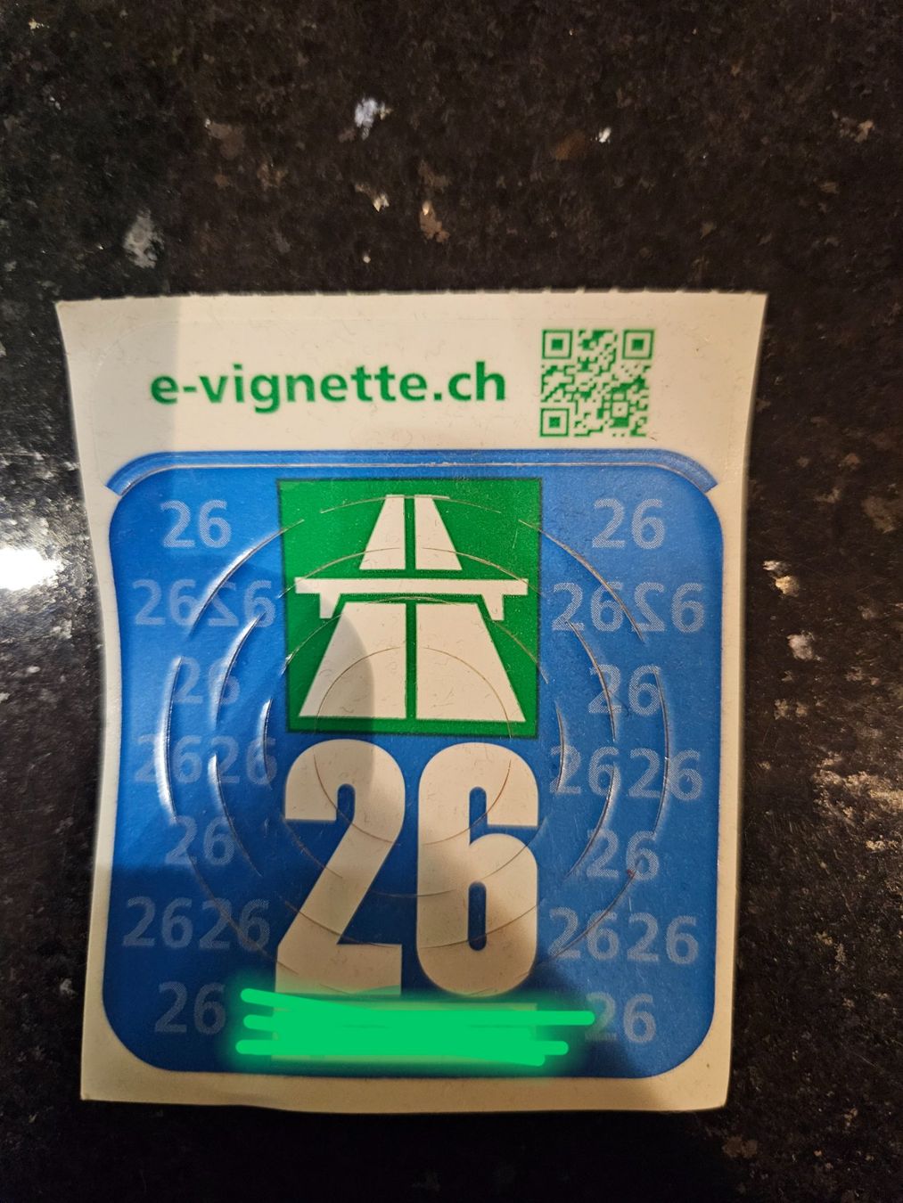 Autobahnvignetten: Vignette 2026 – Gebraucht aus Brislach von Fortuna82