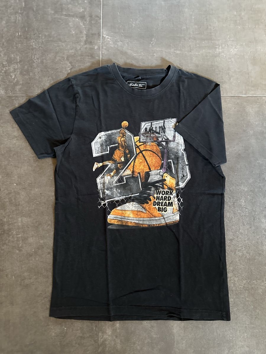 T-Shirts: T-shirt nera con stampa, size L, MR.TEE – Neu (gemäss Beschreibung) aus Losone von Gioelenalli_ 1